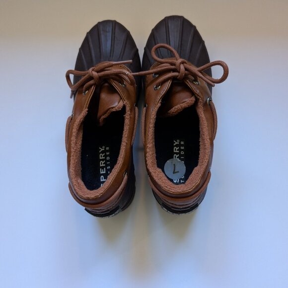 NEW Sperry Top Sider Brown Heron Duck Boots Women’s Size 7 - Picture 16 of 16